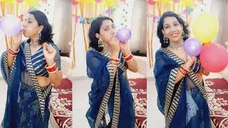 Part=2/ Balloon blowing challenge🎈Bak-Bak ke sath💃Indian house waif vlog❤️ 