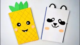How to Make DIY Notebook Cover, Back to school 2024 Make DIY Covers
