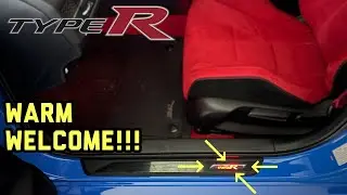Civic Type R FL5 - Illuminated Door Sill Plates OEM Honda Accessory - DIY Installation Guide
