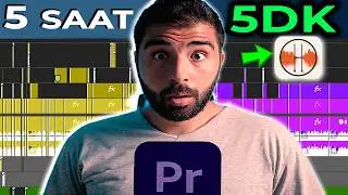 PREMIERE PRO 'da YAPAY ZEKA ile HIZLICA Video EDİTLE! | AUTOCUT İnceleme