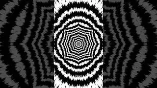 Monochrome Hypnosis: A Mesmerizing Black and White Illusion. 