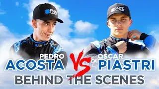BEHIND THE SCENES: Young Guns Showdown | Oscar Piastri vs Pedro Acosta | Quad Lock