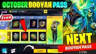 Next Booyah Pass Free Fire | October Booyah Pass 2024 | FF Next Booyah Pass October Month