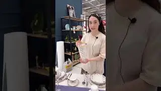 В этом ролике мы разбираем вариант сервировки среднего ценового сегмента!