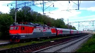 17.05.2024. (Уже не 'кирпич'). 'ЭП1-085' с ПДС №135Ж, 'Саратов - Москва'.