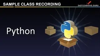 Online Python Training | Python Programming Tutorial | EasyLearning Guru