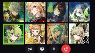 If All Dendro Users Were in A Discord Call (Genshin Impact Voiceover)
