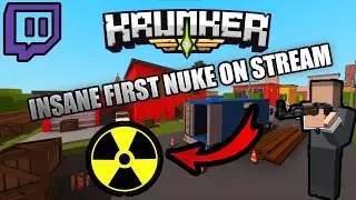 MY FIRST NUKE ON STREAM! (Krunker.io Stream Highlights)
