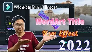 Filmora 11 WordArt Title Effects and Advance Text Editor Tutorial For Beginners