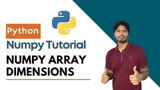 2. Numpy Array Dimensions | CloudyML