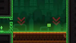 I BEAT THE SEWER BOSS IN GEOMETRY DASH!(reupload cuz last video only quarter of the screen showed)