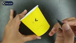 How to make Paper cup snoring nose / Best out of waste craft ideas / waste material craft idea