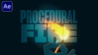 Procedural Fire in After Effects (NO PLUGINS!)