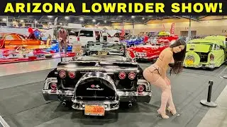 Lowrider Magazine Arizona Supershow 2024 - Hot Phoenix Models! First Lowrider Show of the Year!