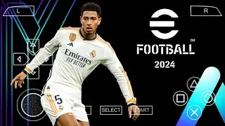 eFootball 24 Ppsspp | Chelito V2 | Update Menu, Face, Shaders, Grass, Texture & Transfer 2023-2024