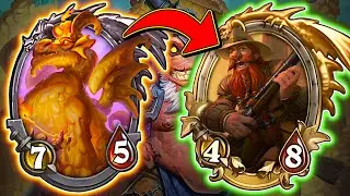 Stealing a Golden Brann! | Hearthstone Battlegrounds