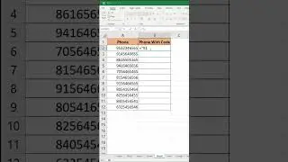 Use Country code trick 