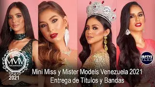 Axel Models | Mini Miss y Mister Models Venezuela 2021 Títulos y Bandas | P6