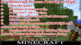 How to fix Minecraft lag