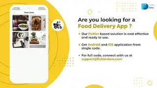 Food Delivery App | Flutter