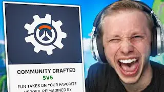 Trying The *NEW* COMMUNITY CRAFTED Gamemode in Overwatch 2!!