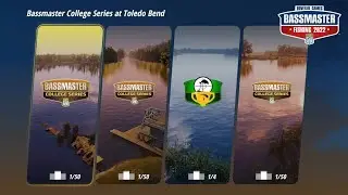 Toledo Bend Tournament - Bassmaster Fishing 2022 - College Series (Episode 1)