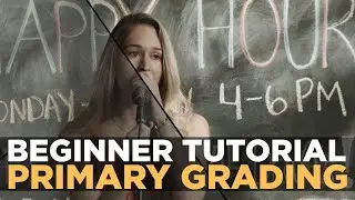 Color Correction Basics - Primary Grades - Davinci Resolve Tutorial