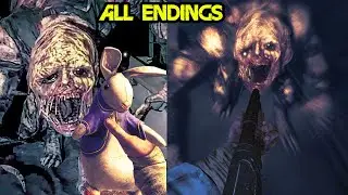 Amnesia: The Bunker - ALL ENDINGS (True Ending & Escape Ending) 2023