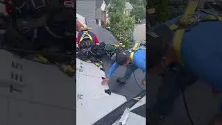 Tesla solar roof installation