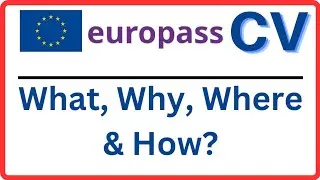 What is Europass CV? How to make Europass CV