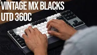 UTD 360C with West German Vintage MX Blacks Typing Sounds
