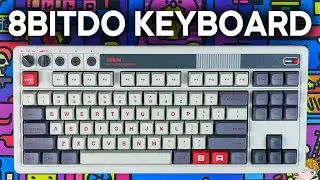 This Retro Style Keyboard is Awesome! - 8BitDo Keyboard Review