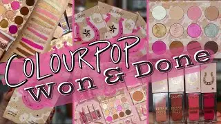 ColourPop Won & Done Cowgirl Collection | Swatches, Close Ups + Comparisons!