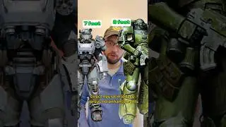 Fallout vs Warhammer 40k Power Armor 