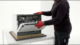 How to install your AEG 45 cm compact dishwasher column installation