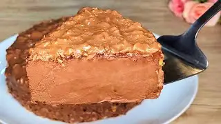 You no longer need the oven! Try this incredibly delicious chocolate dessert! 🎂