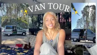 ASTROVAN CONVERSION TOUR | starting solo female vanlife ?!?