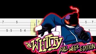 Friday Night Funkin - Overhead (Vs Whitty)(Easy Ukulele Tabs Tutorial)