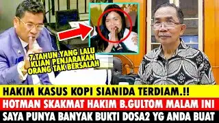 GERAM !! HOTMAN PARIS SKAKMAT HAKIM KASUS JESSICA WONGSO, AYAH MIRNA SALIHIN KOPI SIANIDA OTTO HASIB