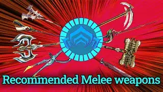 Warframe | Recommended Melee Weapons For Each Mastery Rank [Updated Version in Description]