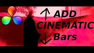 Add Cinematic Black Bars to your Footage in Davinci Resolve