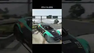 GTA 5 in 2013 vs GTA 5 in 2024🔥 #gta5