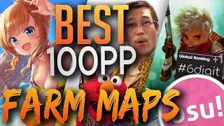 Get Your First 100pp play TODAY! | Easy Osu! FARM MAPS for High 6digit Players
