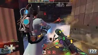 Team Fortress 2 Pyro Gameplay