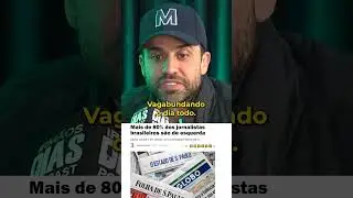 80% DOS JORNALISTAS SÃO DE ESQUERDA