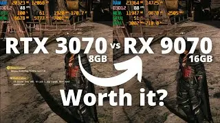 RTX 3070 vs RX 9070- Is the upgrade worth it?