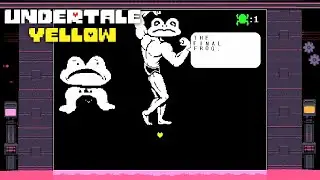 Undertale Yellow: Rise of MEGA Froggit (Macro Froggit pacifist fight)