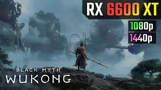 Black Myth: Wukong : AMD RX 6600 XT 8GB - 1080p vs 1440p