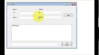 C# Tutorial 78  How to make a Chat Program in C# Part 1 4