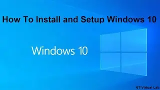 How to install  windows 10 | MCSA